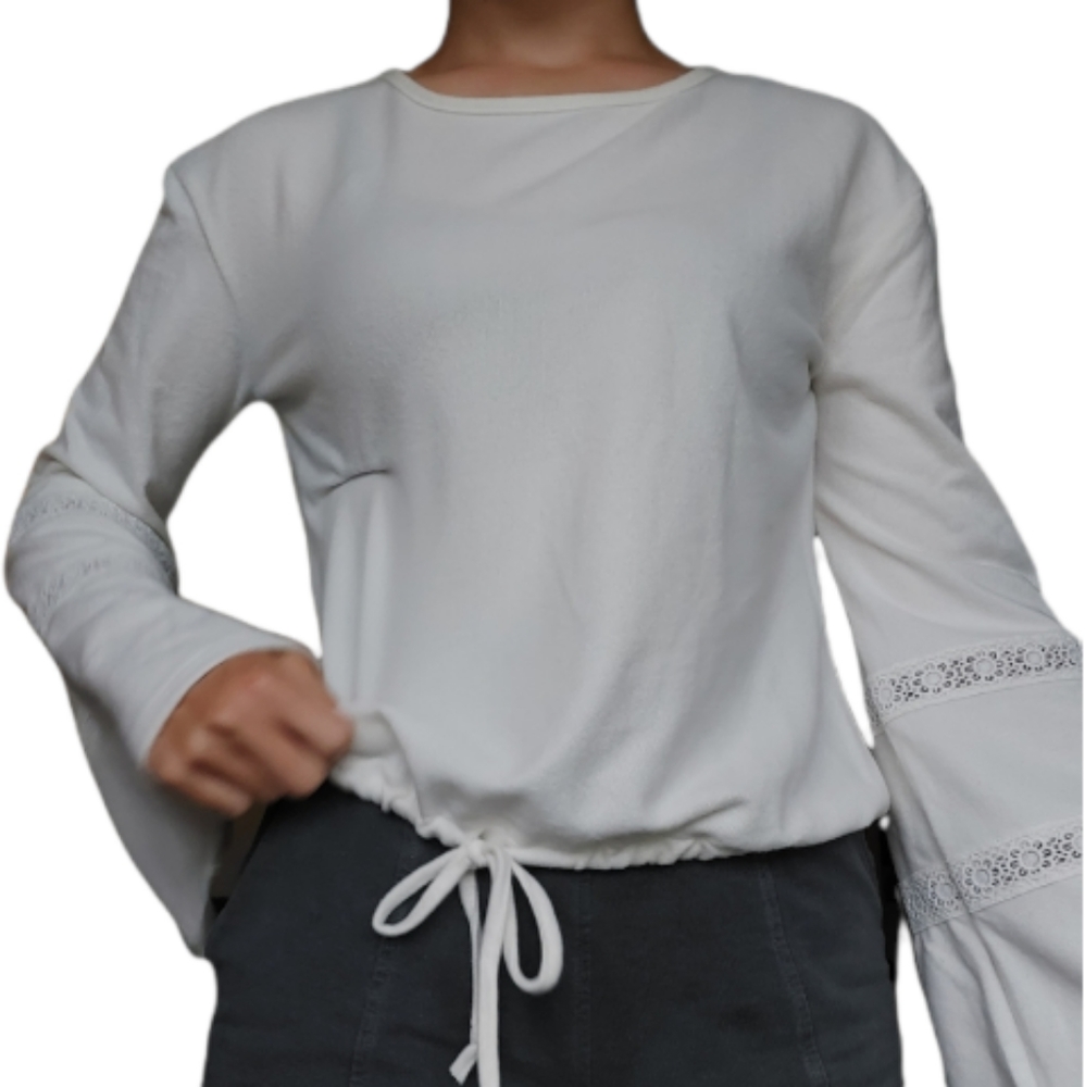 Wide Arm Flowy Long Sleeve